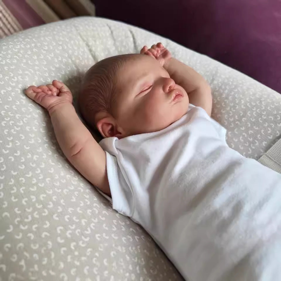 19inch Reborn Dolls with Cloth Body Touch Soft Newborn Baby Dolls Toys for Girls Reborn Dolls