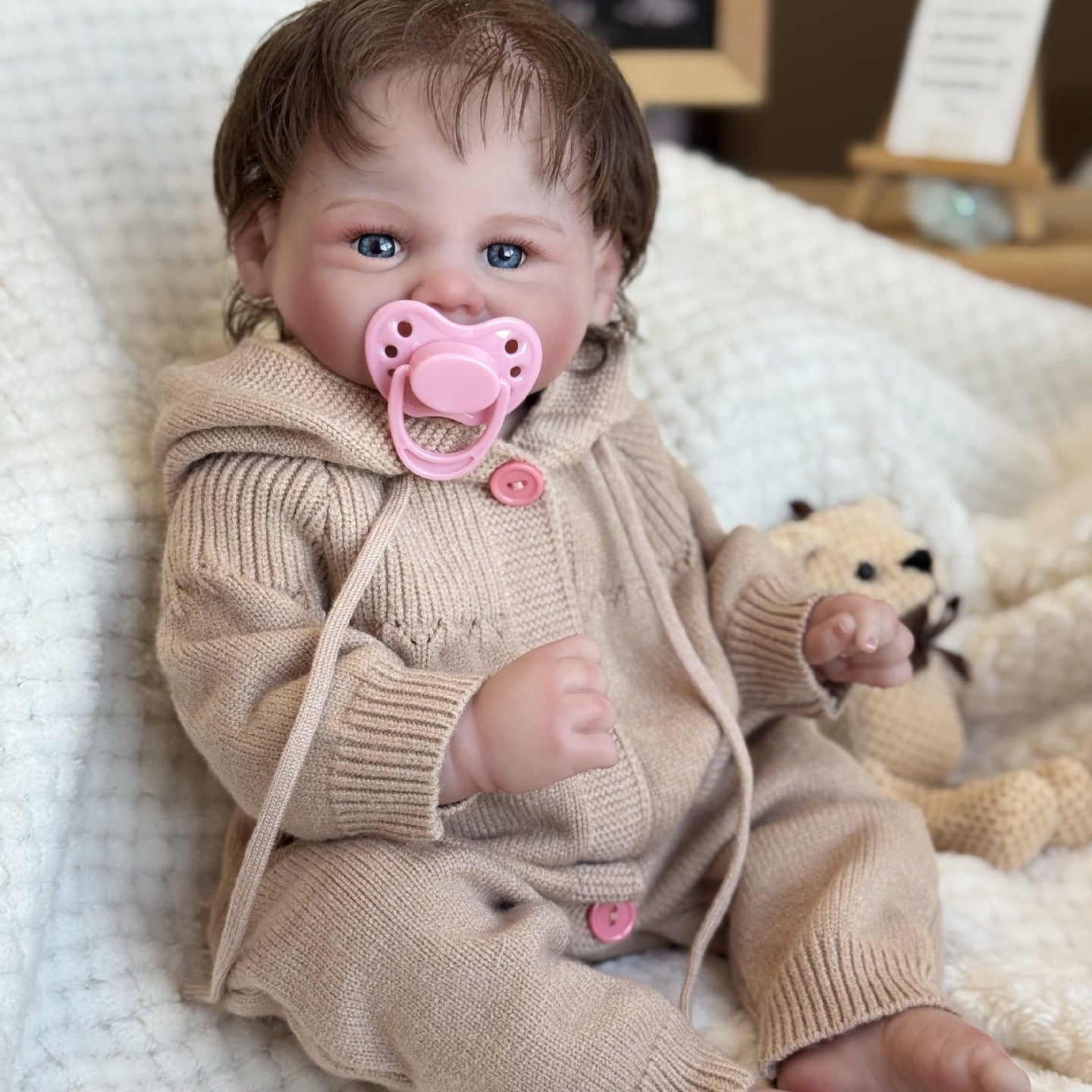18 inch WIth Cloth Body Reborn Doll, Different types and styles of dolls are available. Holiday Collectible Present Or Brithday Gifts