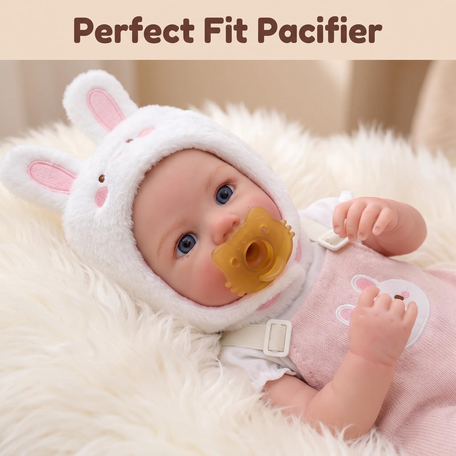 16 Inch Full Silicone Play Doll, Authentic Newborn Details, Perfect for Birthday Milestones & Holiday Seasons