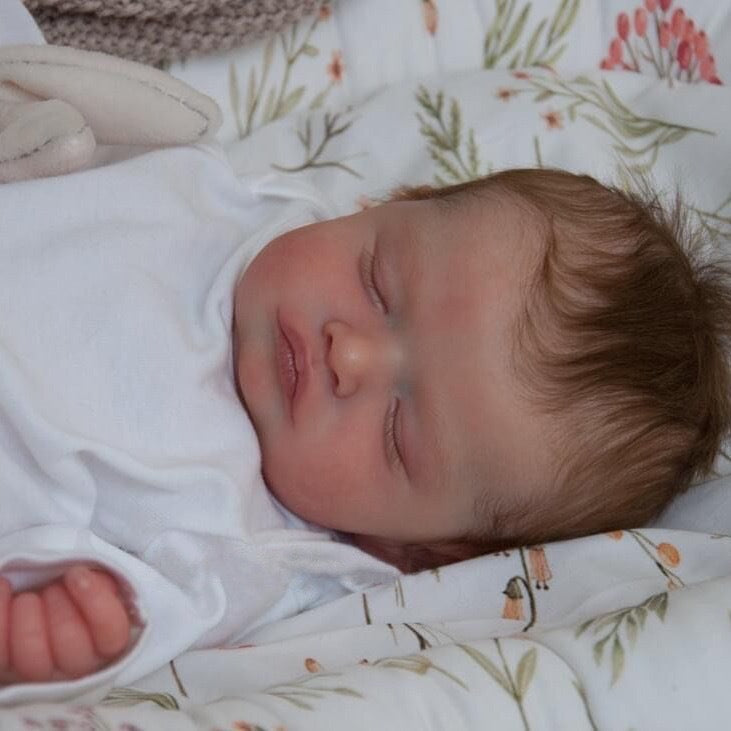 19inch Reborn Dolls with Cloth Body Touch Soft Newborn Baby Dolls Toys for Girls Reborn Dolls