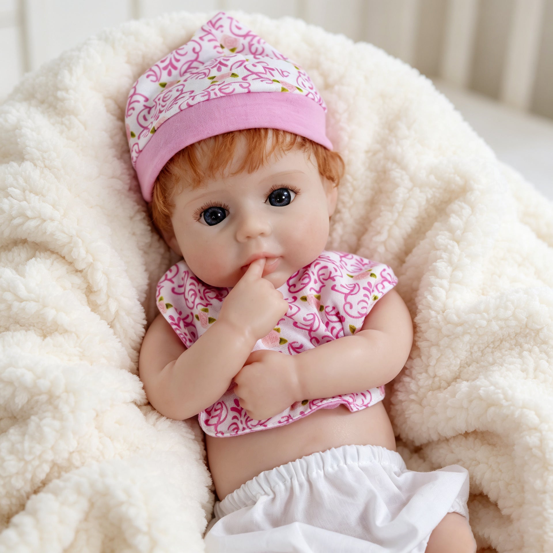 Fine‑Crafted 18 inch with Full Silicone Reborn Doll, Play‑and‑Display Doll, Ideal Selection for Birthday Surprises and Seasonal Holiday Gifting
