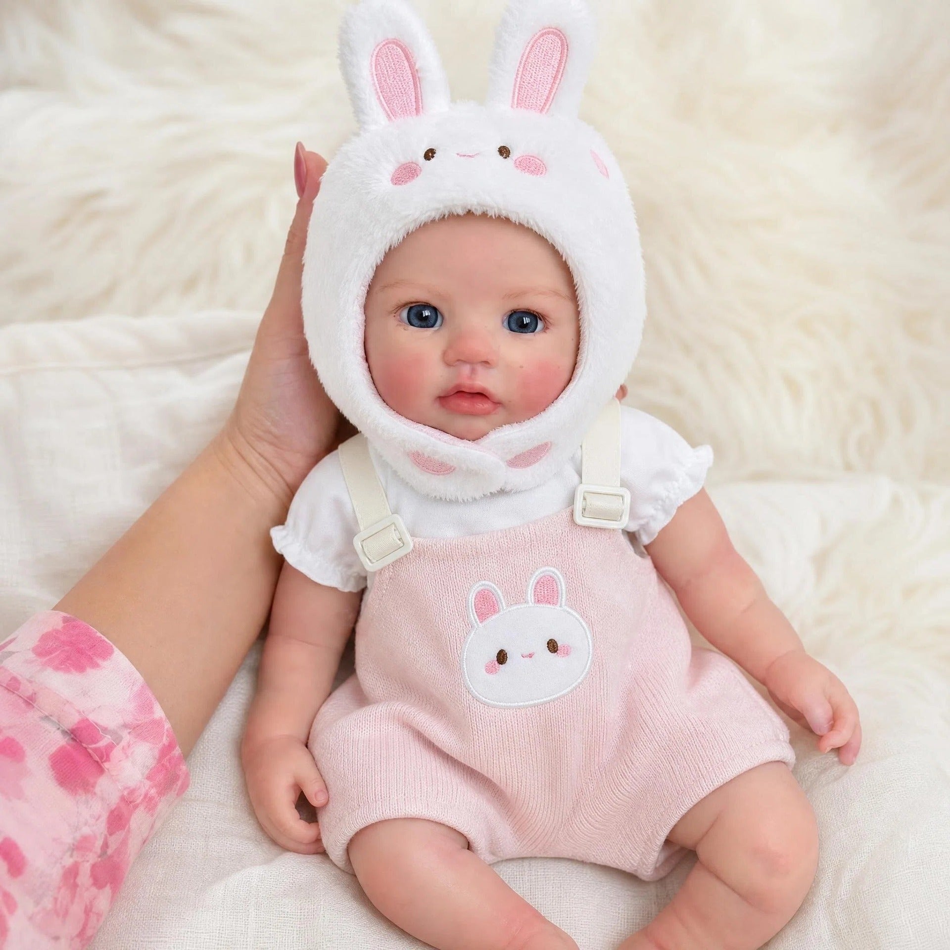 16 Inch Full Silicone Play Doll, Authentic Newborn Details, Perfect for Birthday Milestones & Holiday Seasons