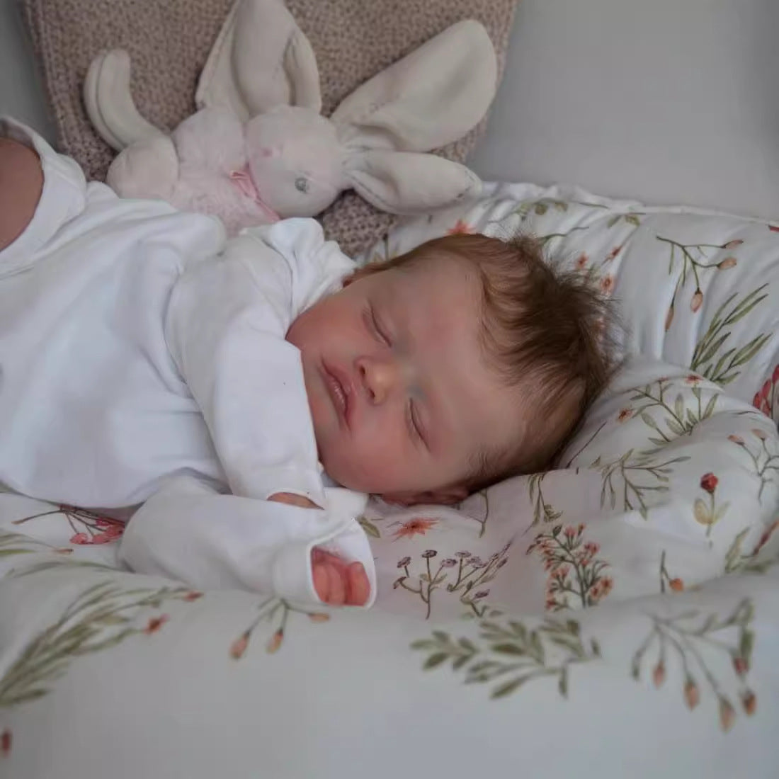 19inch Reborn Dolls with Cloth Body Touch Soft Newborn Baby Dolls Toys for Girls Reborn Dolls