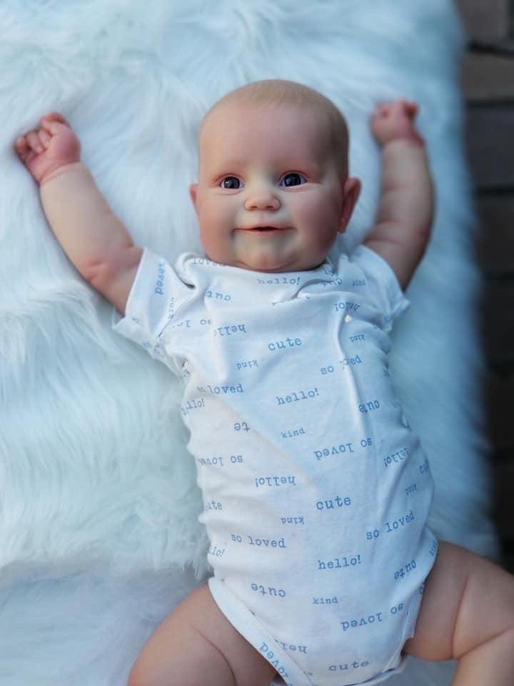 24inch High Quality Large Baby Reborn Dolls with Cloth Body Cute and Realistic Real Baby for gifts
