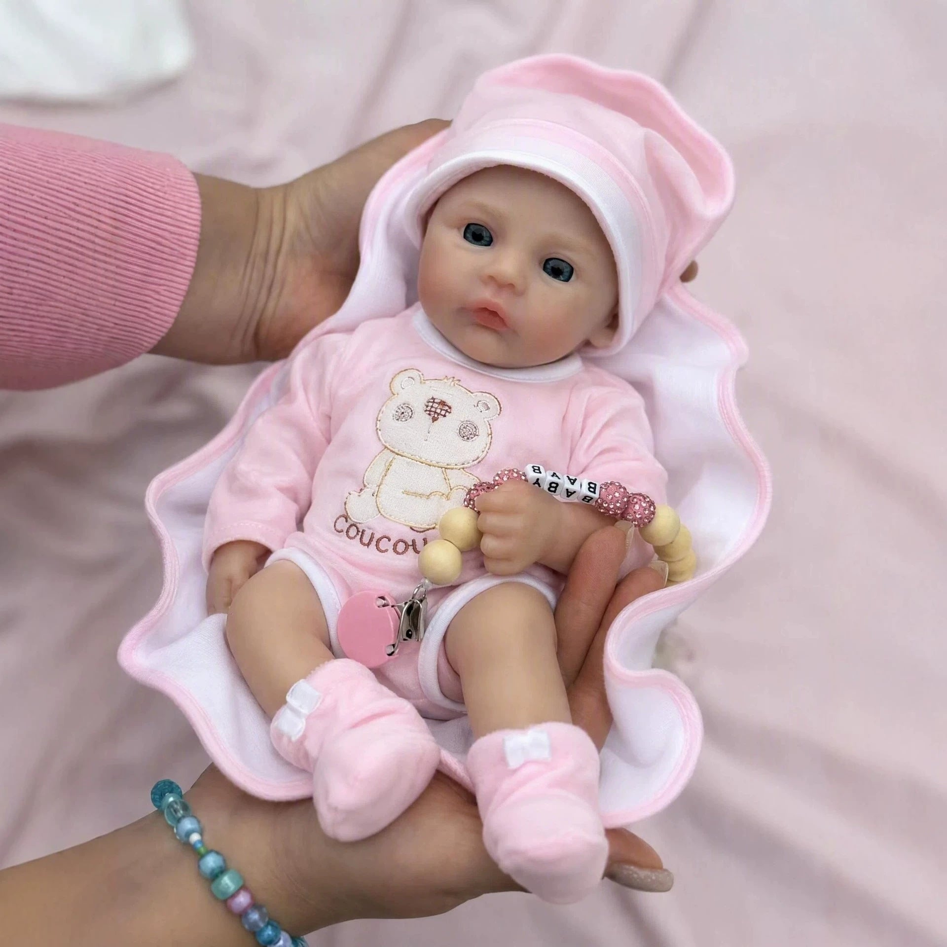 Gift‑ready 16‑Inch Full Silicone Reborn Doll, Nice option for holiday and birthday gift inspiration