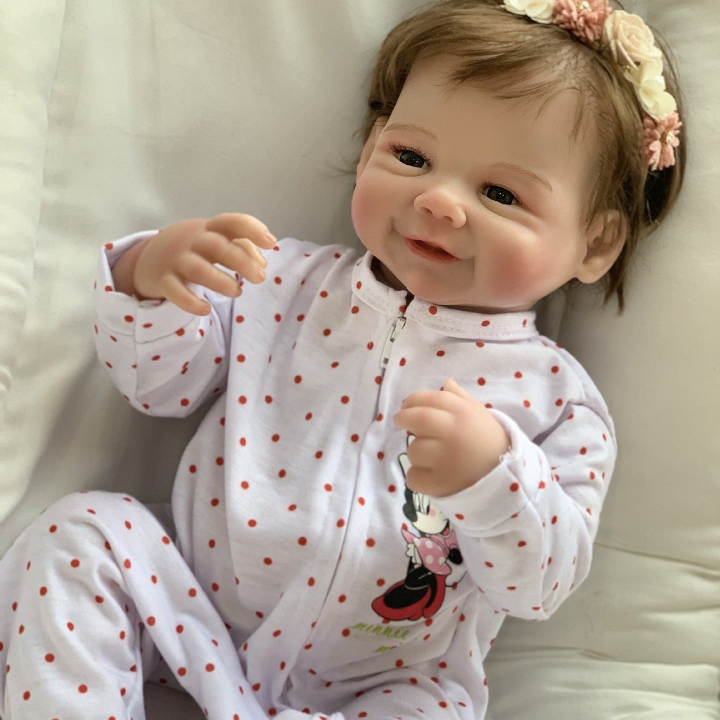 18 inch WIth Cloth Body Reborn Doll, Different types and styles of dolls are available. Holiday Collectible Present Or Brithday Gifts