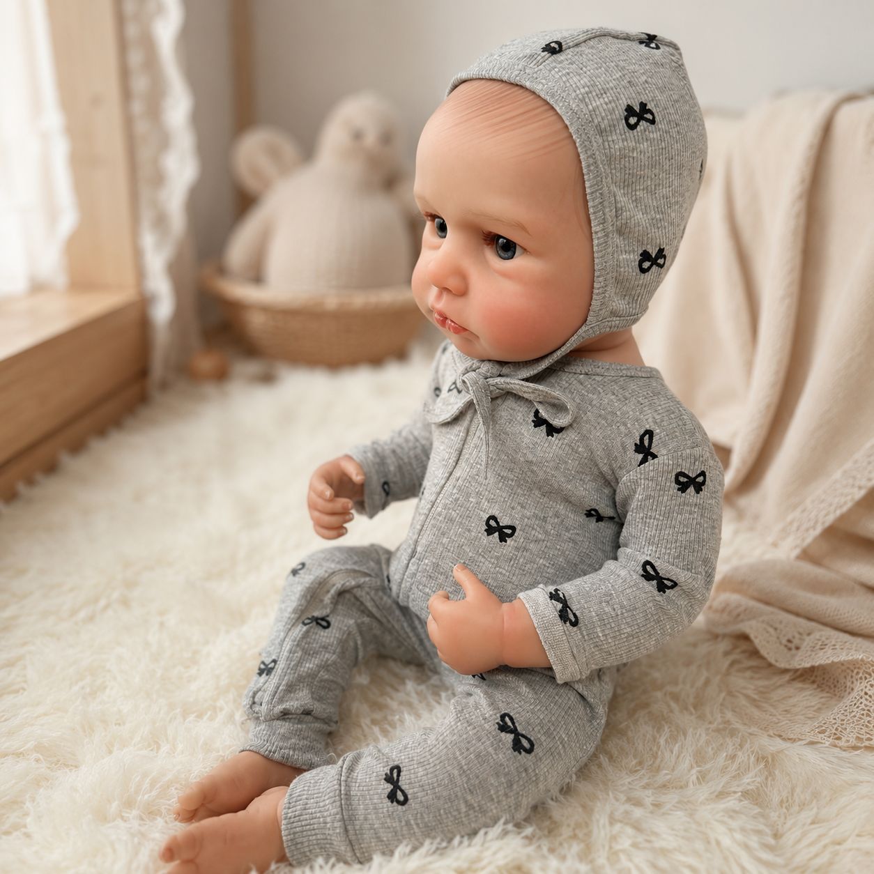 20 Inch Full Vinyl Body Collectible Doll, Wonderful Addition to Birthday Gift Lists and Seasonal Holiday Presents