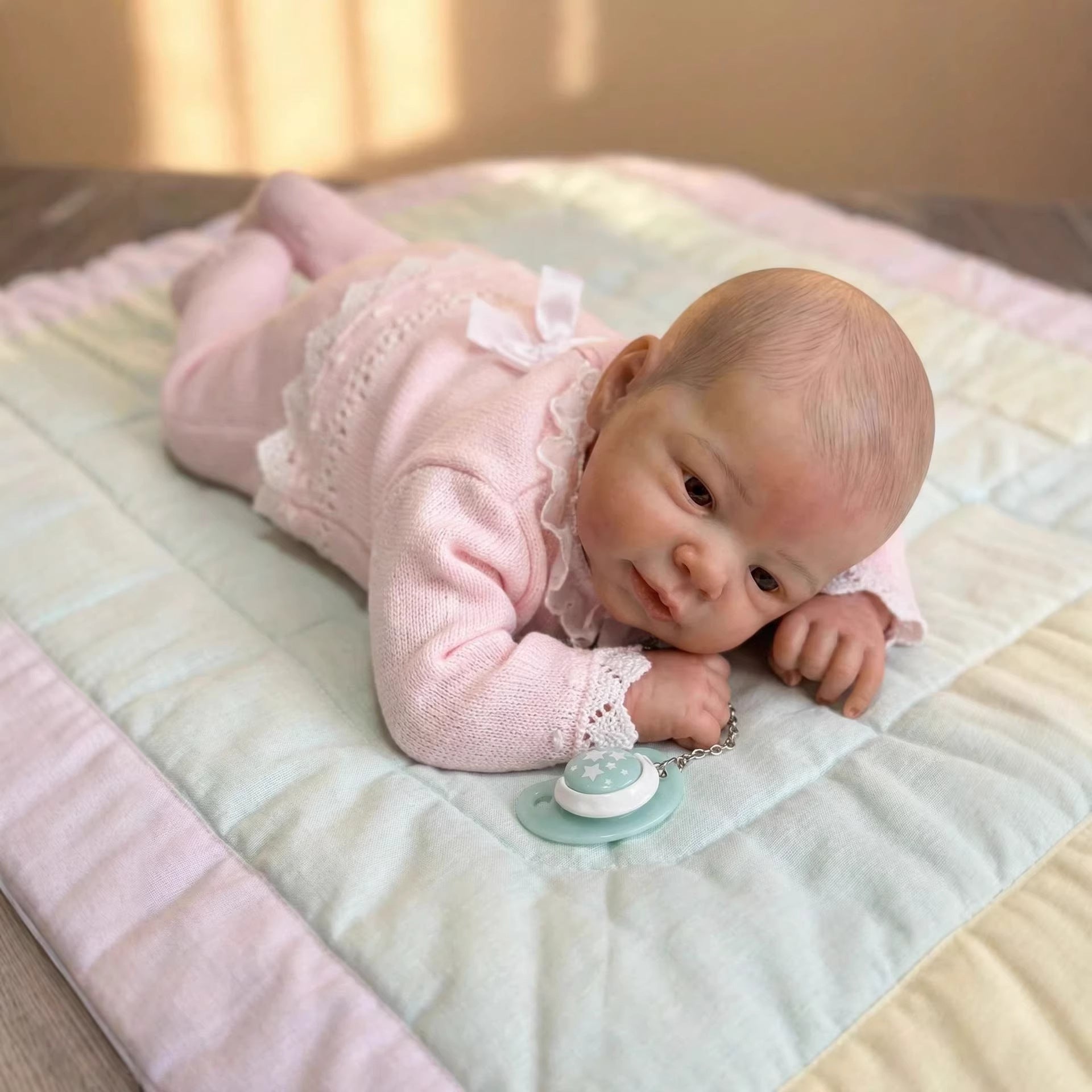 19inch Full body silicone vinyl Reborn Doll Newborn Baby doll