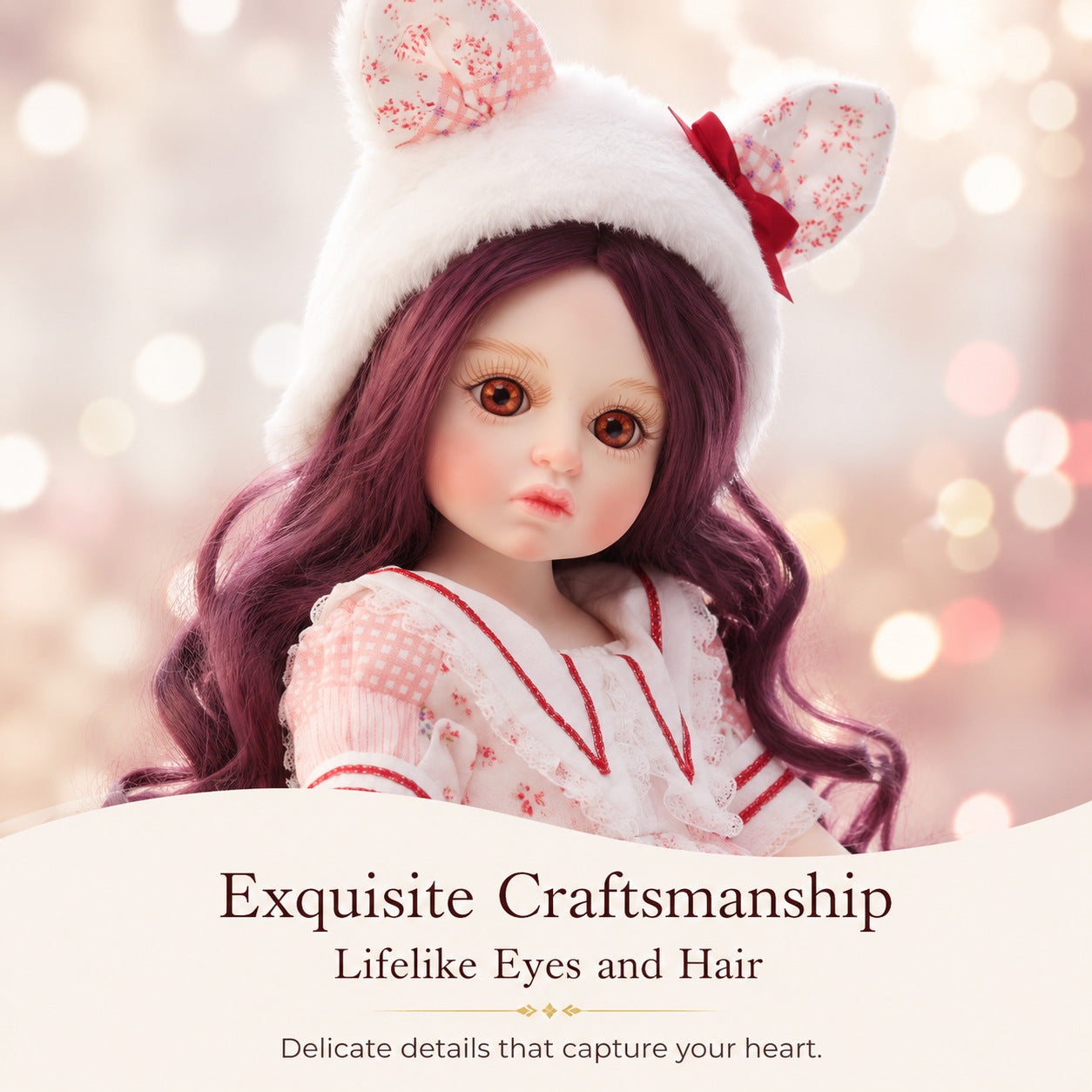 18inch/45CM reborn doll, hair transplant, fully vinyl body reborn doll, exquisitely hand-painted, 3D doll dress-up for gift and collectibles