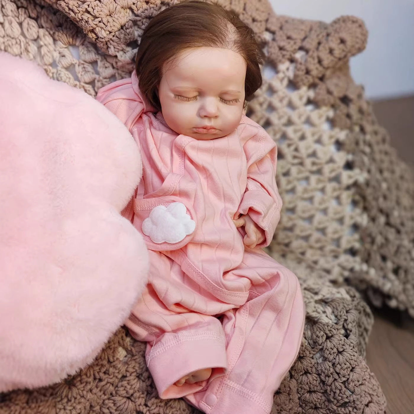 16 inch Reborn Baby Dolls with Full Soild Silicone Body Toddlers Girl/Boy for Gifts