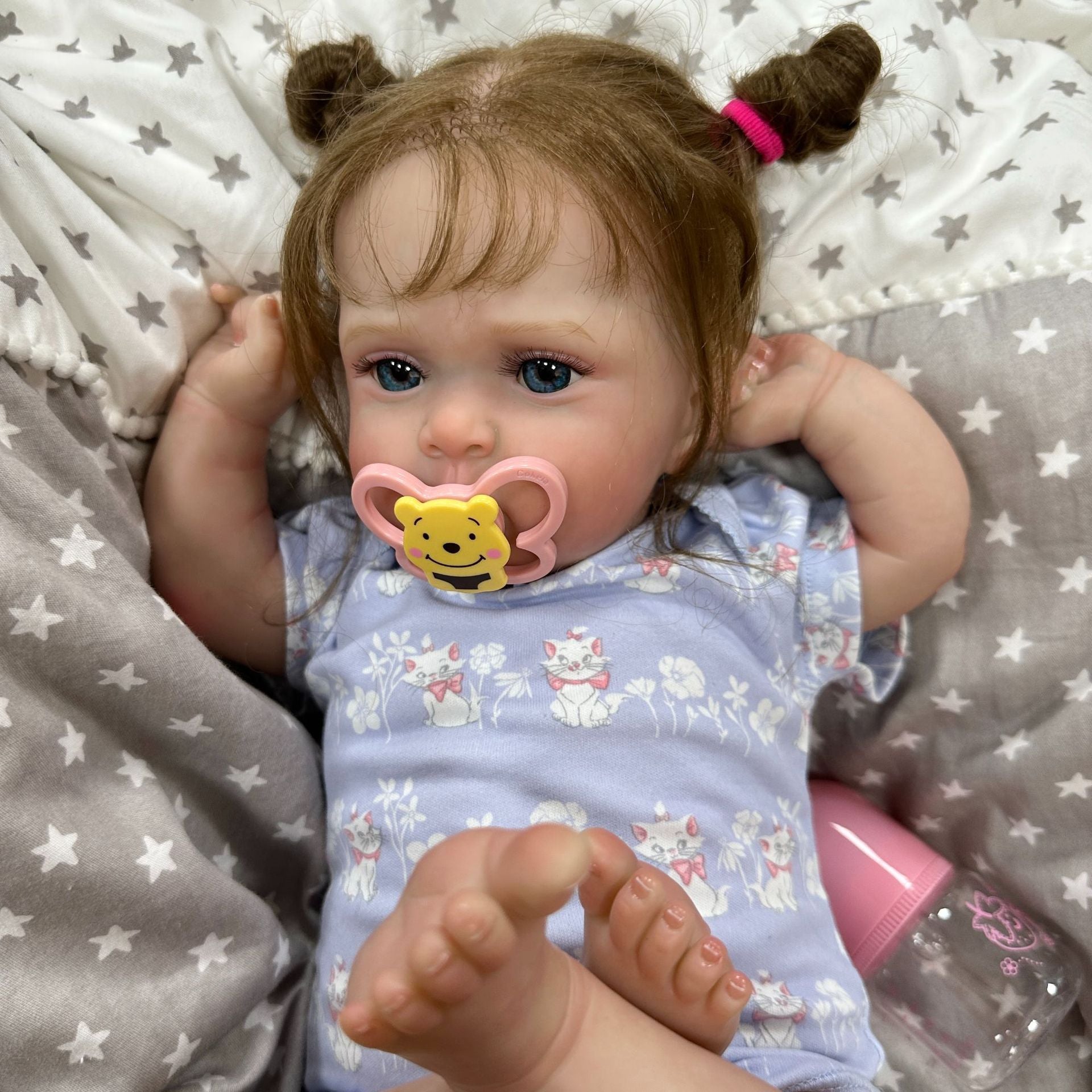 20inch Reborn Dolls with Cloth Body Touch Soft Newborn Baby Dolls Toys for Girls Reborn Dolls