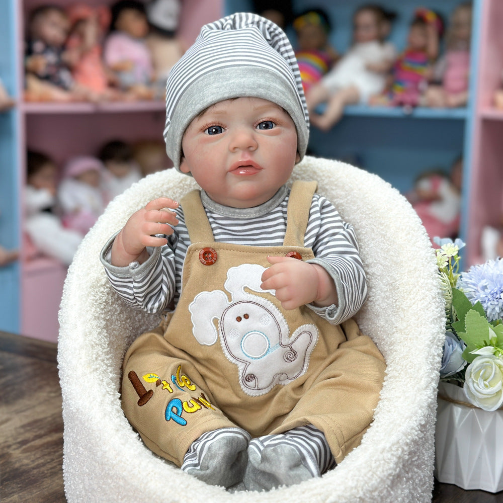 20 Inch Full Vinyl Doll, Wonderful Gift for Kids & Adult Collectors