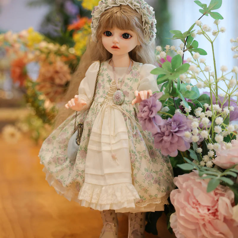 Victorian Adorable Vinyl Ball‑Jointed Doll 18‑Inch/45cm Collectible Doll