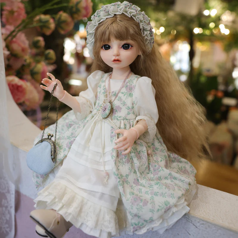 Victorian Adorable Vinyl Ball‑Jointed Doll 18‑Inch/45cm Collectible Doll