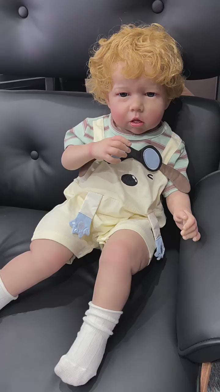 26 Inch with Cloth Body Reborn Style Doll, Hand‑Finished Details, Perfect Choice for Birthday and Holiday Gifting