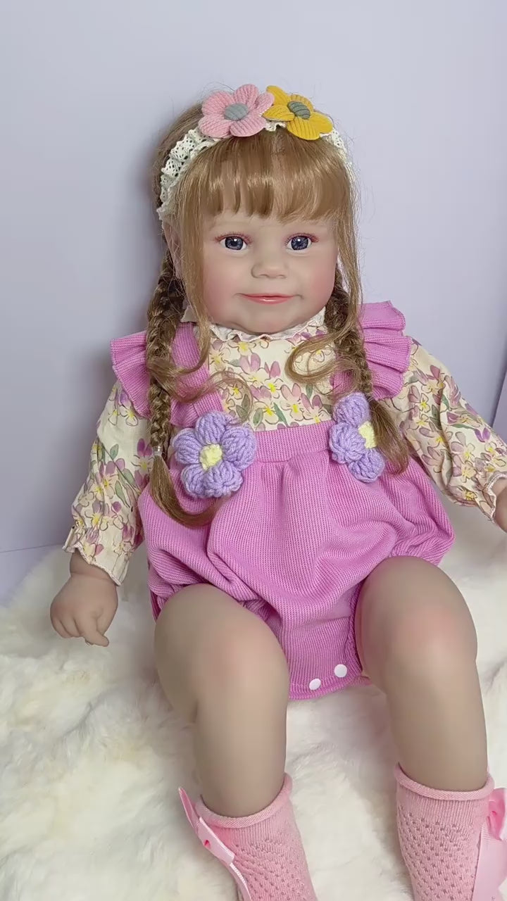 Thoughtful 24 Inch with Cloth Body Doll, Ideal Gift Choice to Mark Birthdays and Holiday Festivities