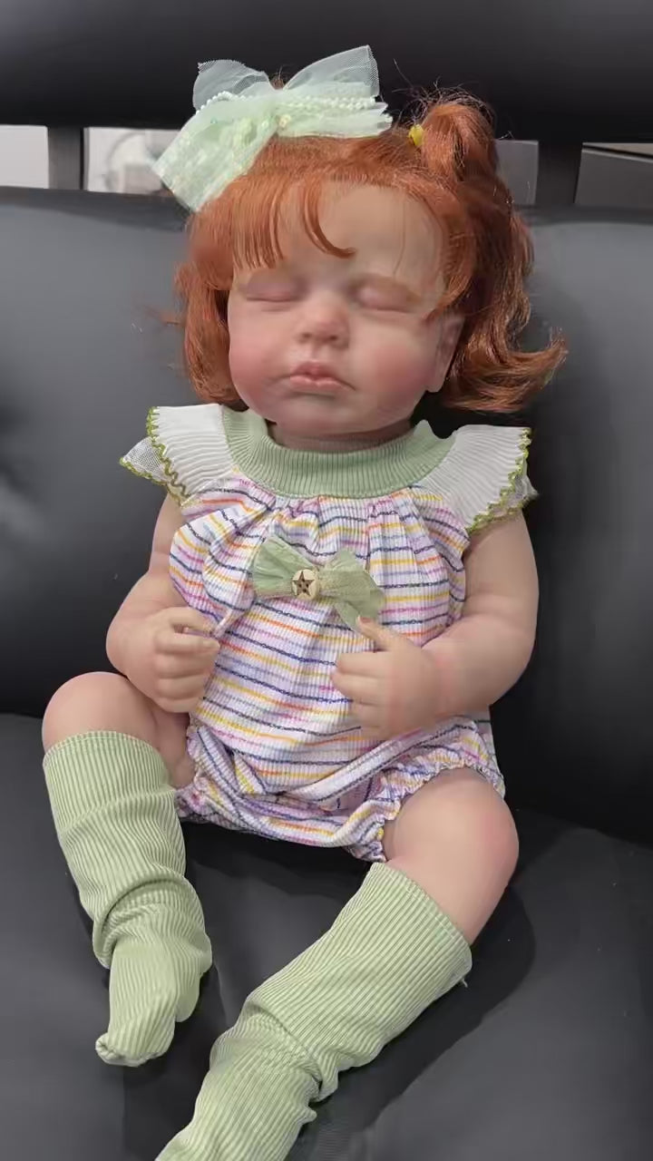 Lifelike 18 Inch with Full Vinyl Body Doll, Real Baby‑Like Feel, Ideal for Birthday and Holiday Gift‑Giving