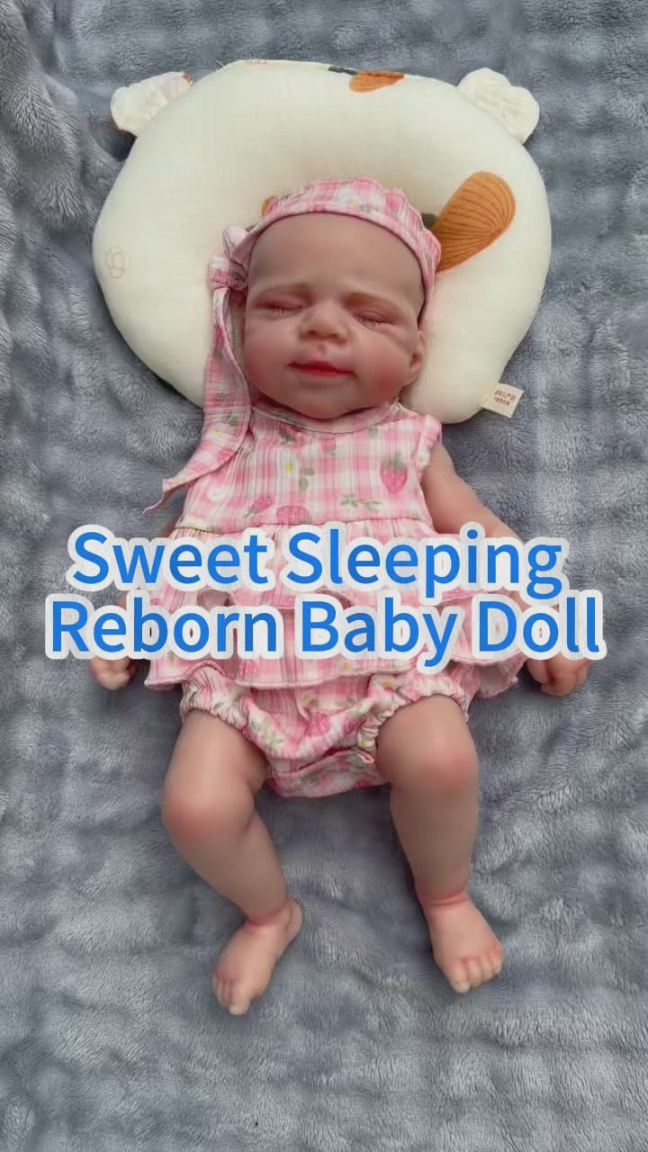 18 inch with Full Silicone Reborn Doll, Fun Role-play Toy For Young Kids & Stress-relief Companion For Adult Doll Fans, Premium Birthday And Holiday Gift Option