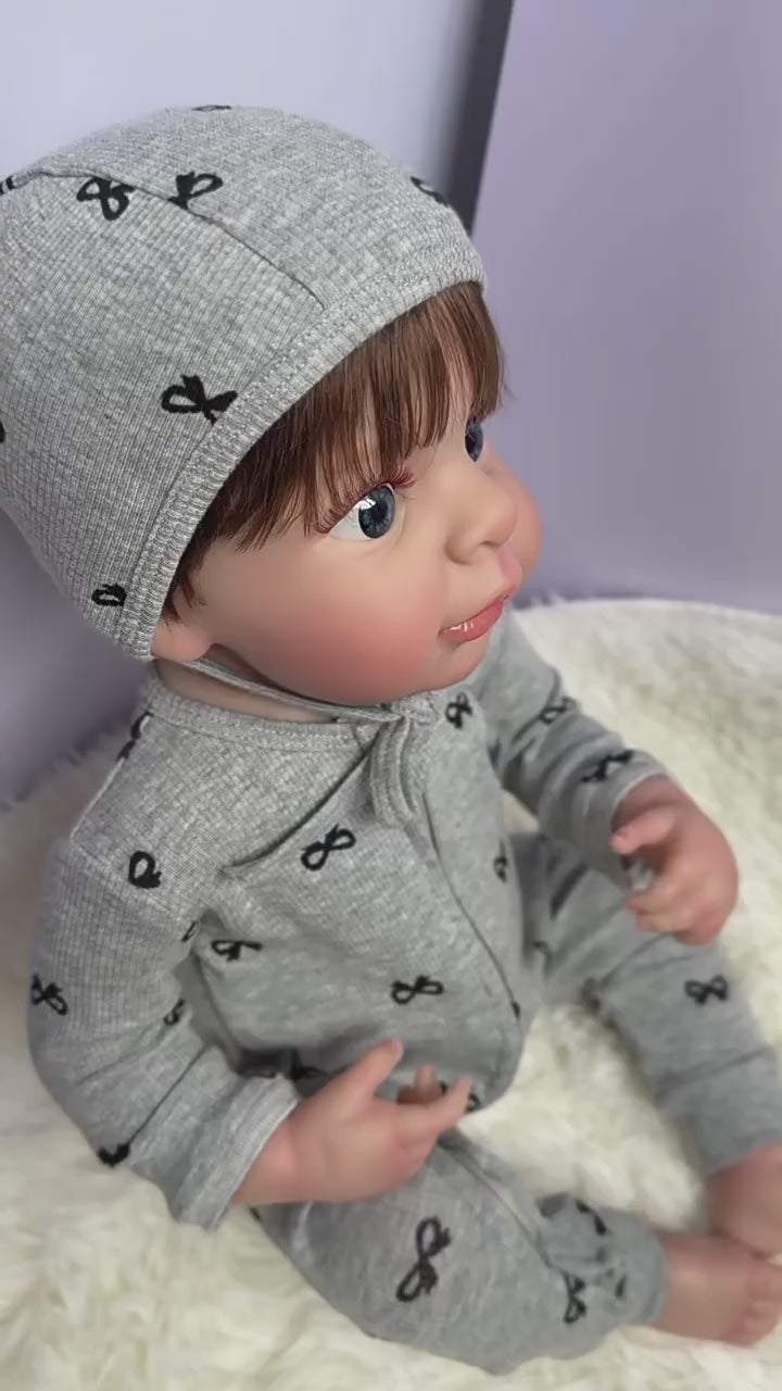Treat your loved ones with 20 Inch Full‑Body Vinyl Realistic Doll for birthdays and memorable holiday occasions
