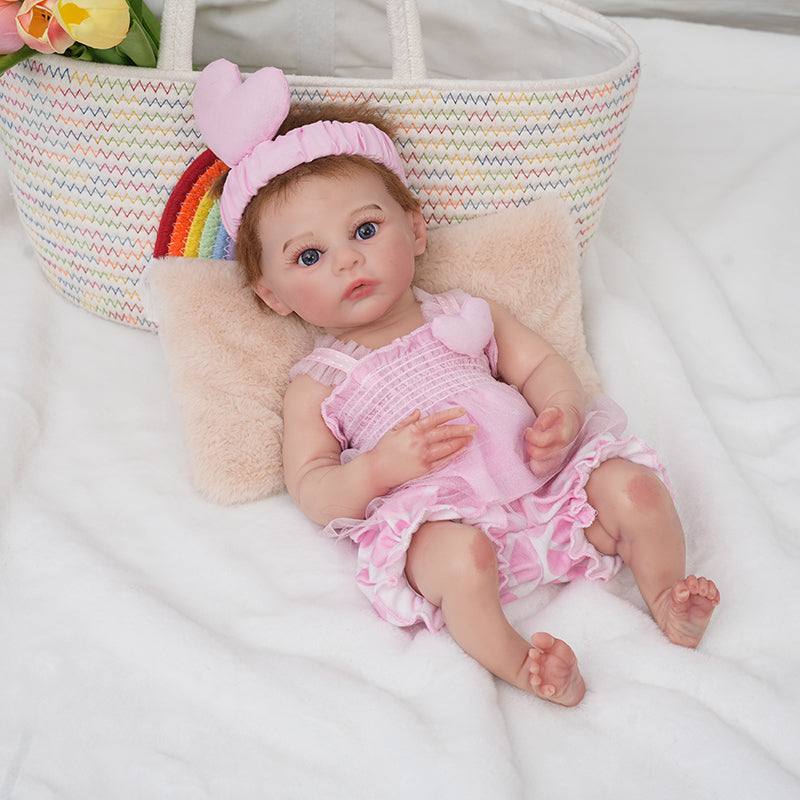 16-Inch/40cm Realistic Silicone Reborn Baby Dolls That Look Real